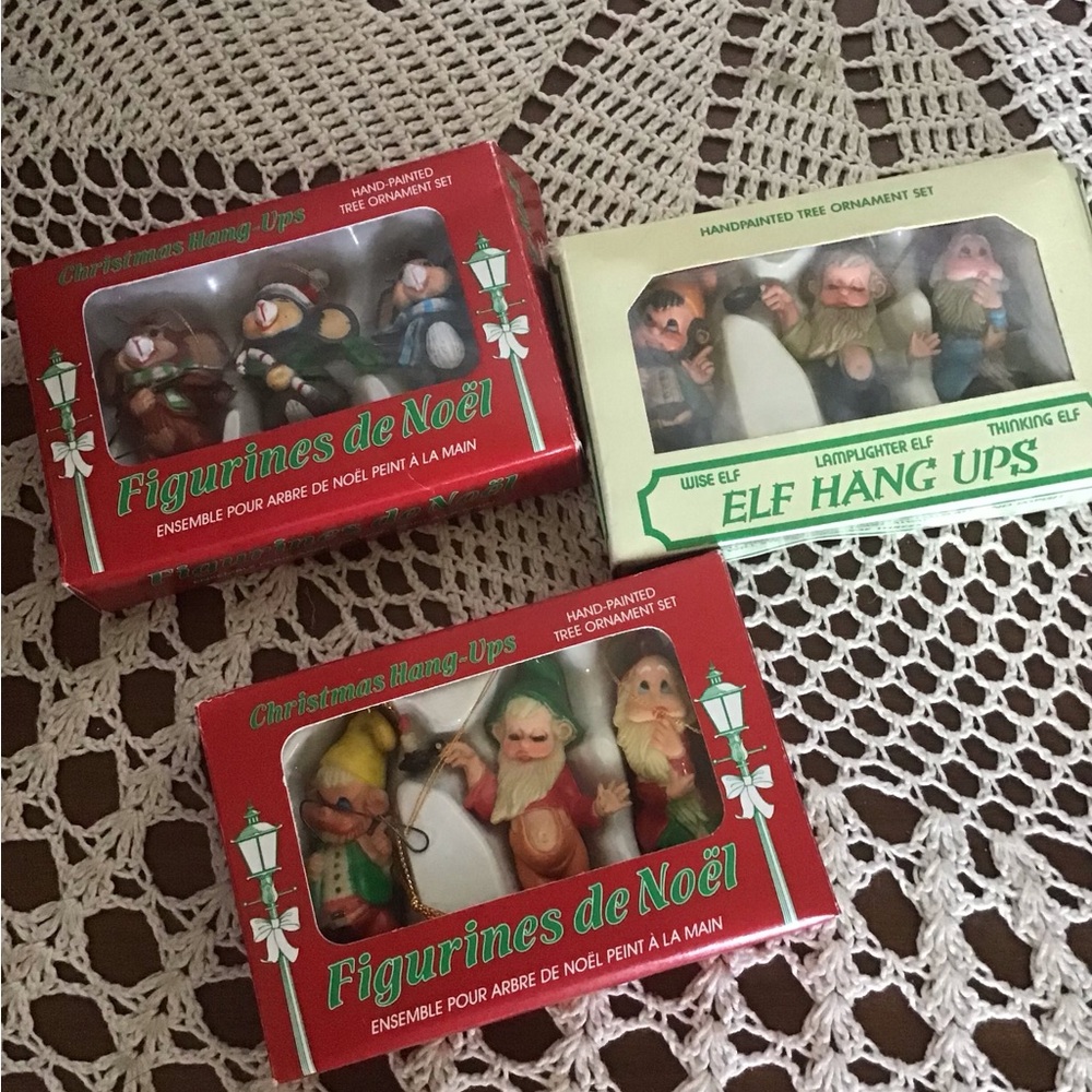 Vintage Christmas Hanging Ornaments